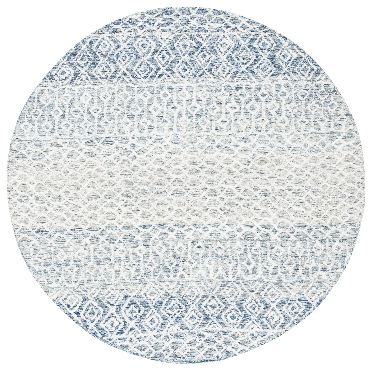Safavieh Glamour 6'-0" x 6'-0" Rug in Blue / Ivory