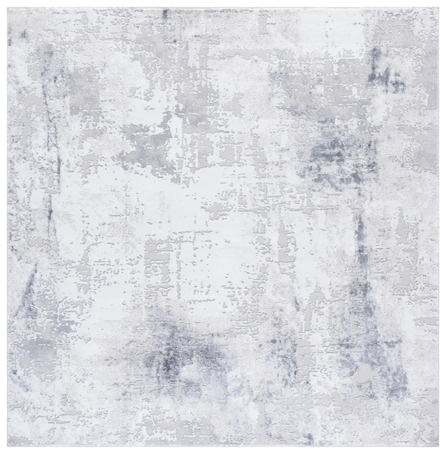 Safavieh Slate 700 6'-7" x 6'-7" Rug in Grey / Ivory