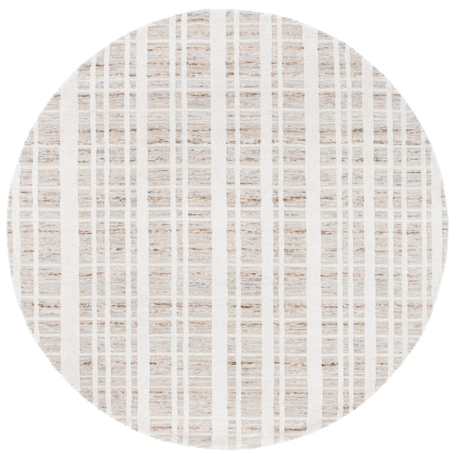 Safavieh Fifth Avenue 6'-0" x 6'-0" Rug in Ivory / Taupe