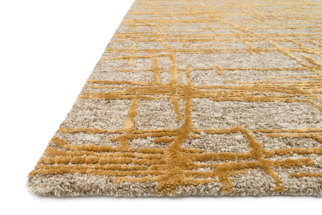 Loloi Juneau Jy-05 Natural / Gold Rugs - rug corner