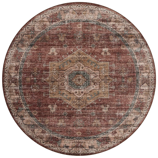 Loloi Anniston ANS-04 Spice / Multi Rug - round flat