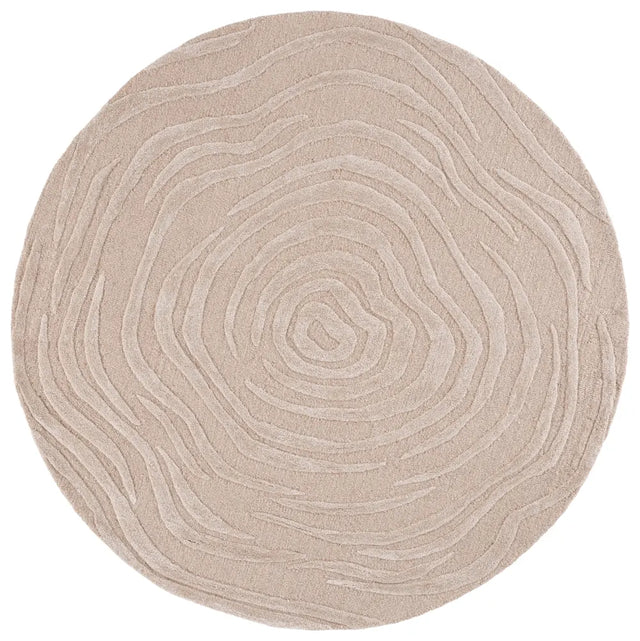 Safavieh Glamour 6'-0" x 6'-0" Rug in Beige