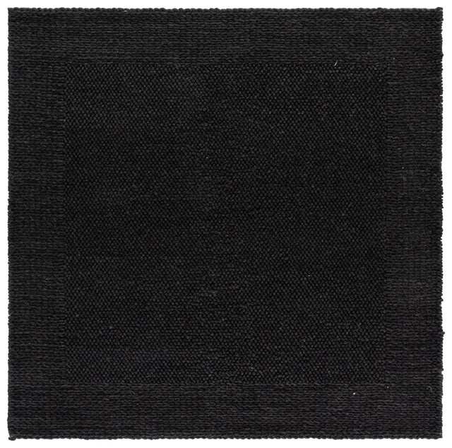 Safavieh Natura 6'-0" x 6'-0" Rug in Charcoal / Black