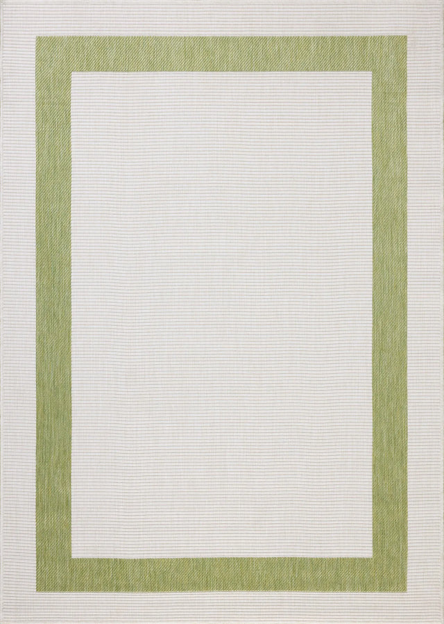 Loloi Easton ESN-07 Green / Ivory Rug - main flat