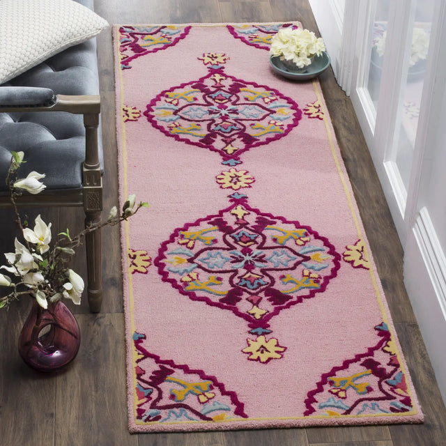 Safavieh Bellagio 2'-3" x 7'-0" Rug in Pink / Multi