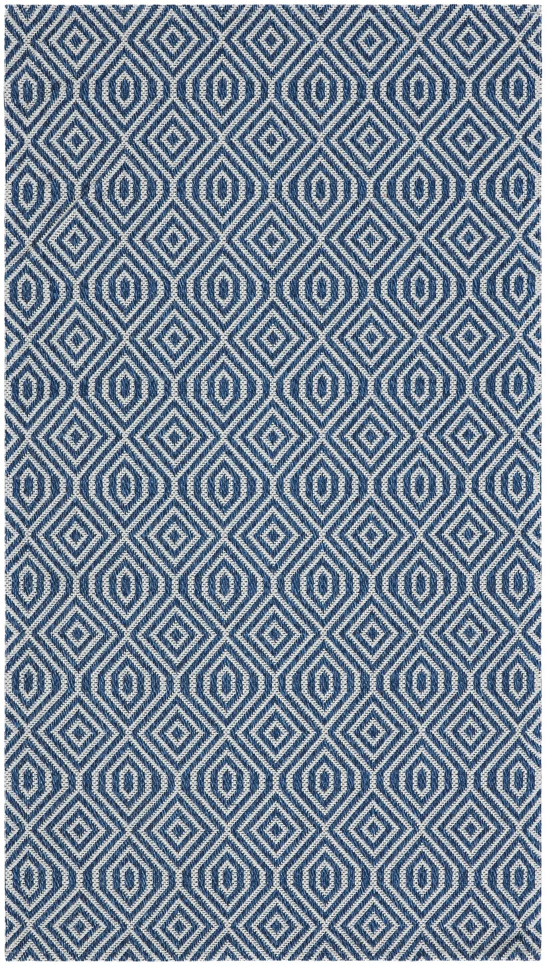 Safavieh Martha Stewart 3'-0" x 5'-0" Rug in Blue / Grey