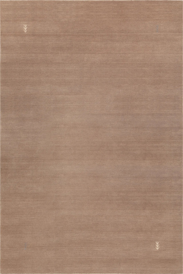 Chandra Bonita BON-56104 Brown rug, flat view