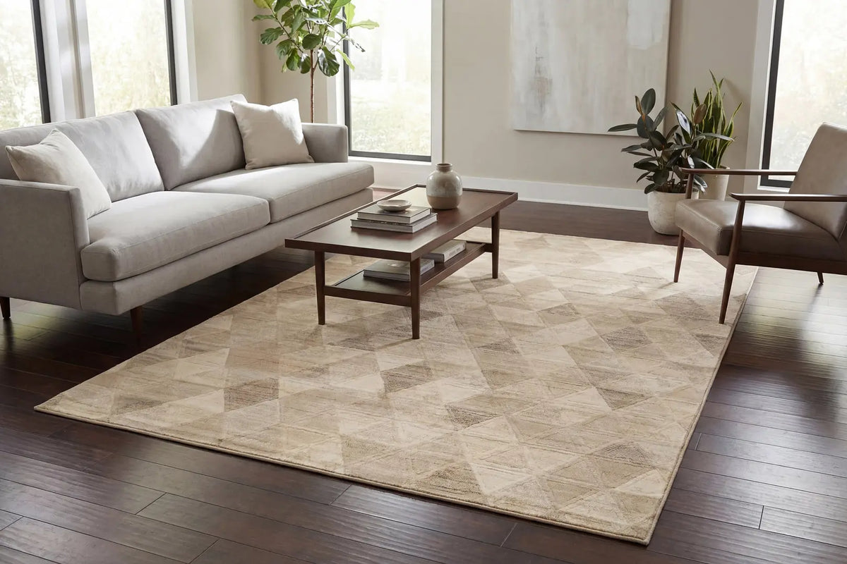 Dynamic Rugs Eclipse 63263 Beige Rugs - Room