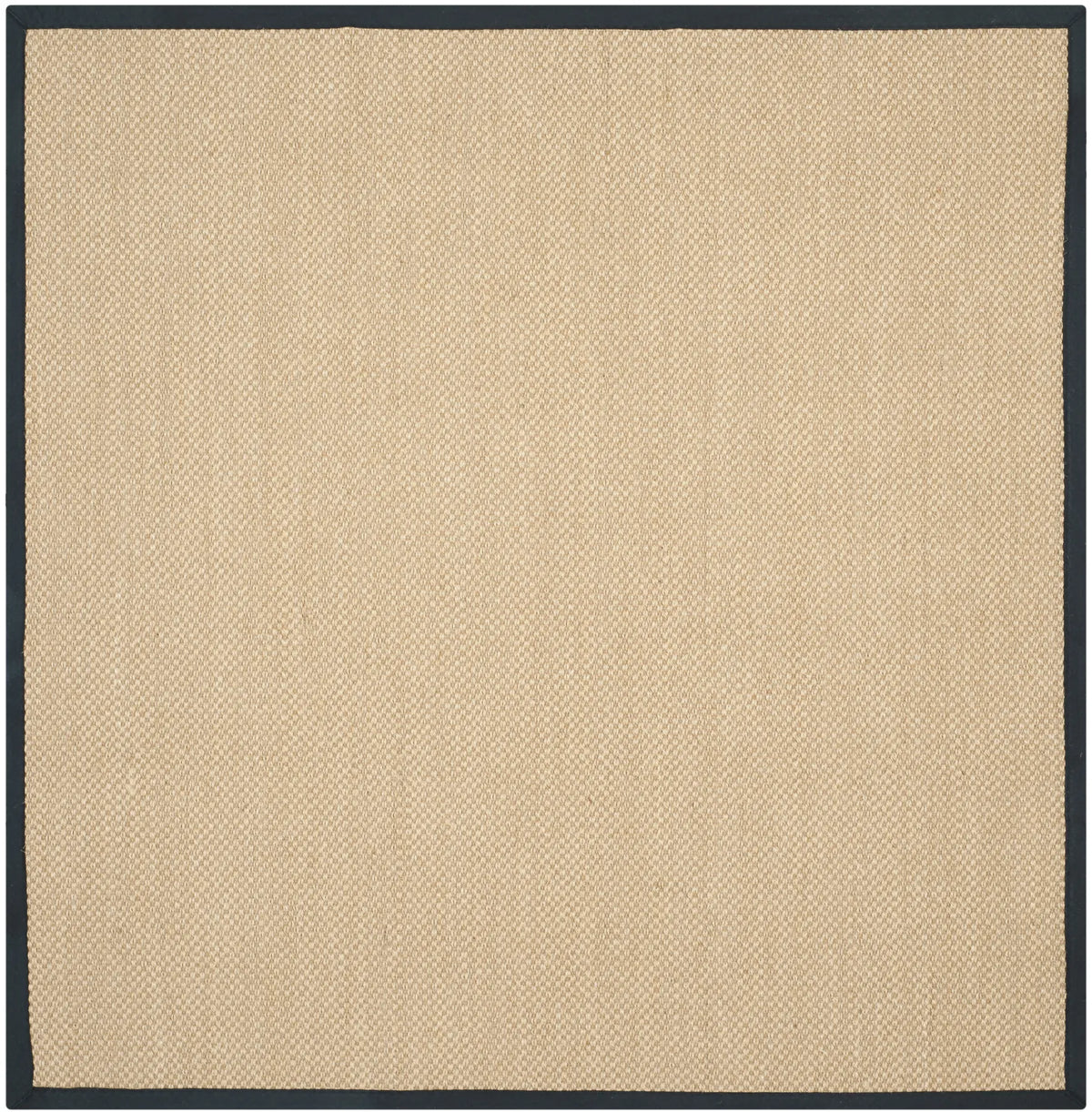 Safavieh Natural Fiber 6'-0" x 6'-0" Rug in Maize / Black