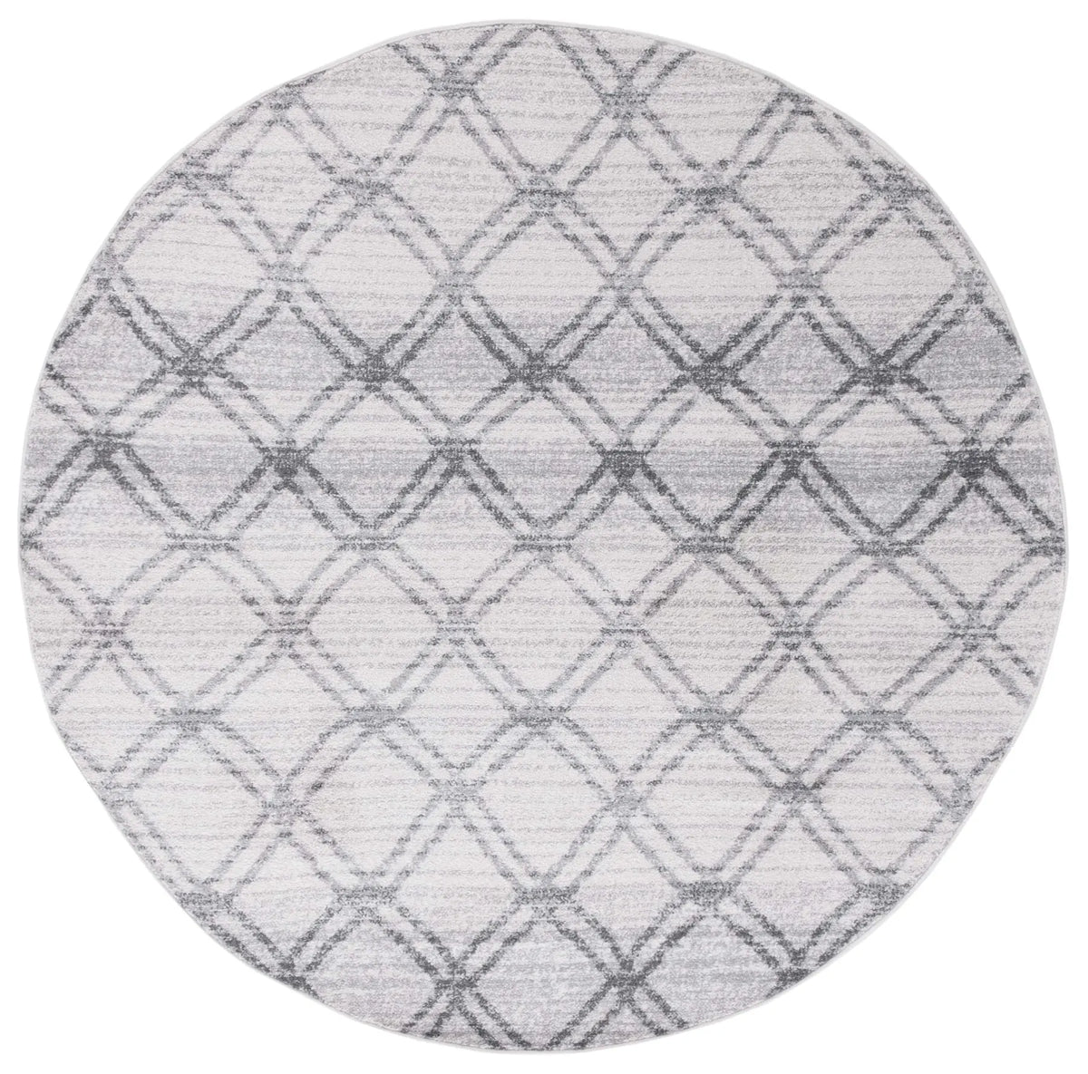 Safavieh Adirondack 6'-0" x 6'-0" Rug in Silver / Charcoal
