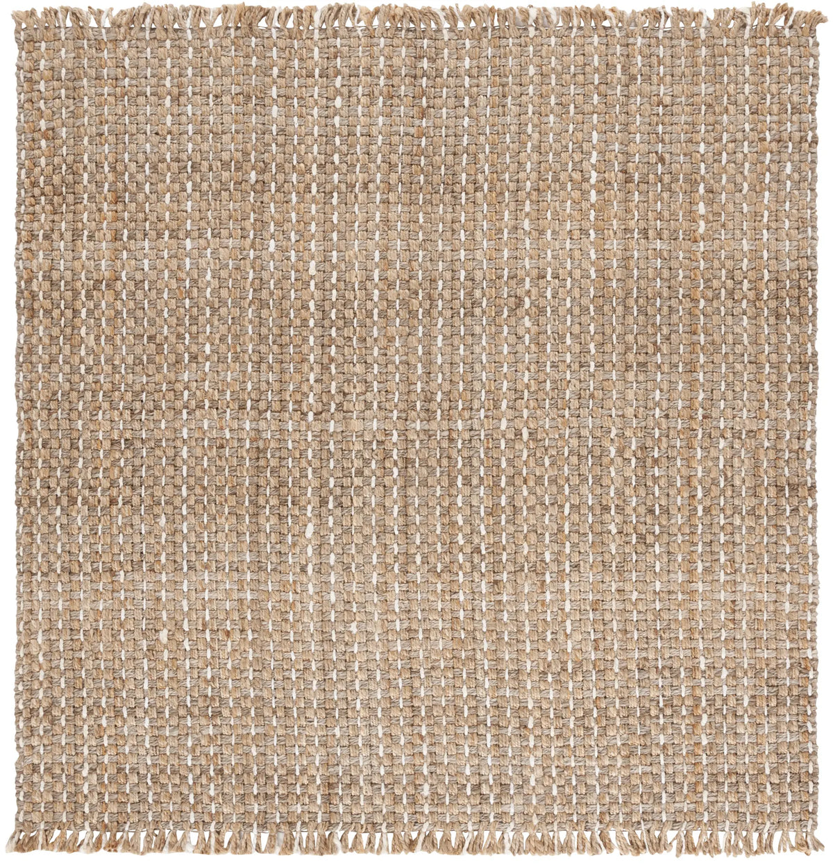 Safavieh Natural Fiber 6'-0" x 6'-0" Rug in Natural / Ivory