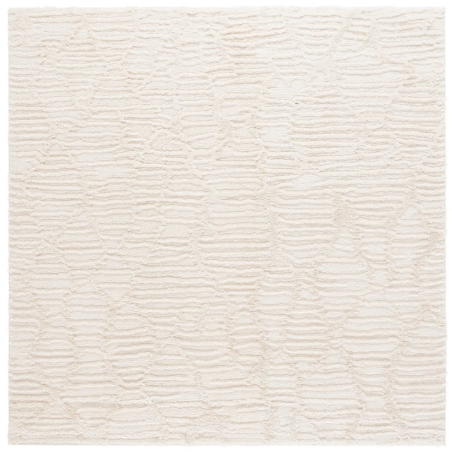 Safavieh Seattle Shag 900 6'-7" x 6'-7" Rug in Ivory