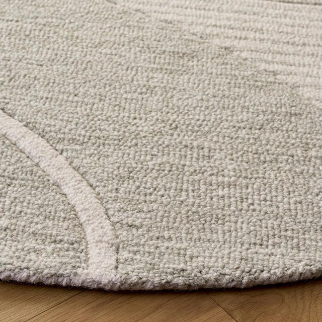 Safavieh Metro 6'-0" x 6'-0" Rug in Sage / Ivory