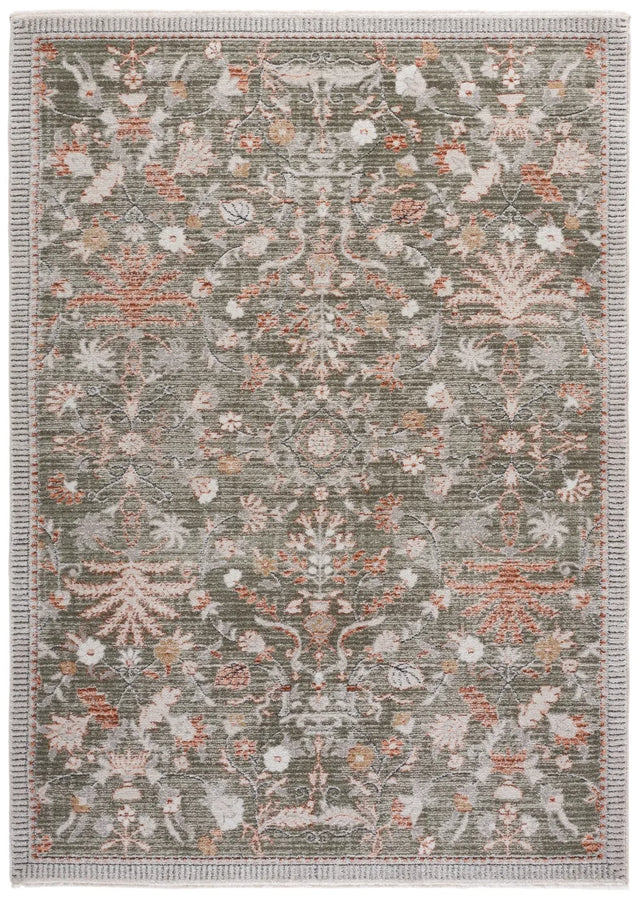 Safavieh Grove 5'-3" x 7'-6" Rug in Green / Ivory