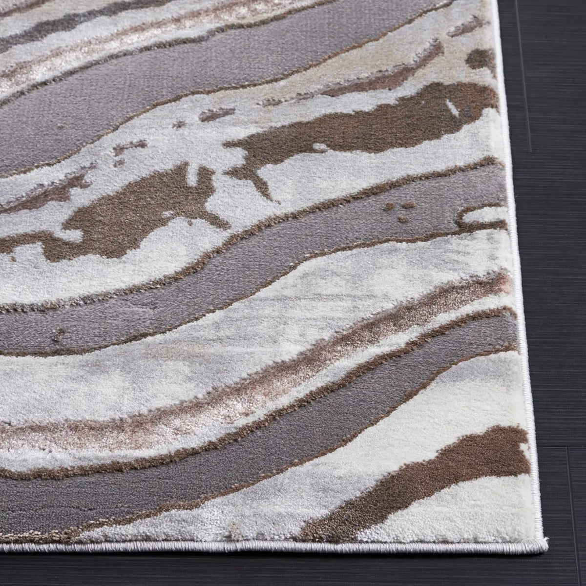 Safavieh Craft 4'-0" x 6'-0" Rug in Grey / Beige