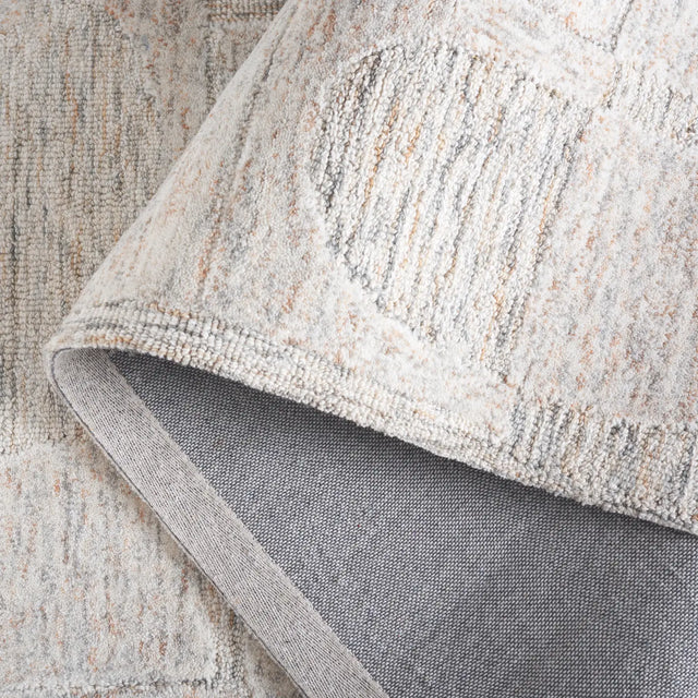 Safavieh Harvest 4'-0" x 6'-0" Rug in Grey / Rust