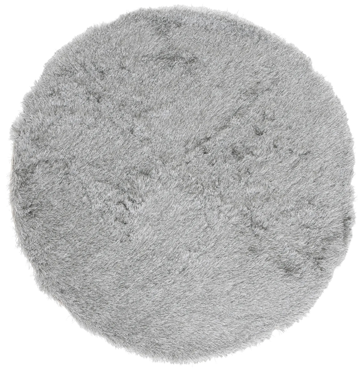 Safavieh Shag 5'-0" x 5'-0" Rug in Silver