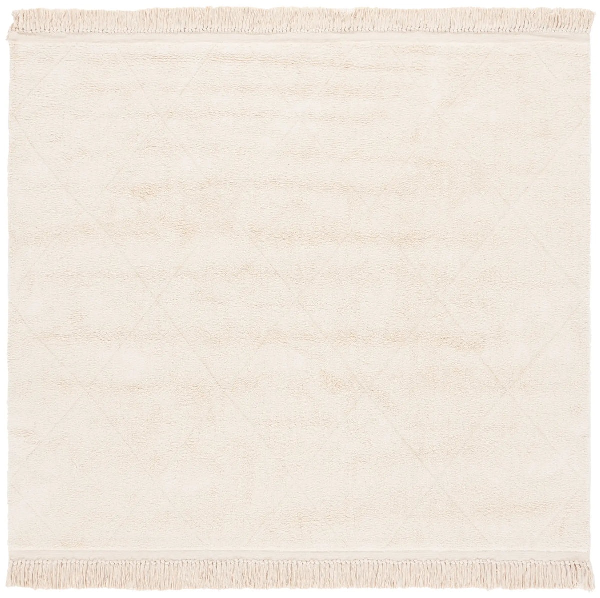 Safavieh Easy Care 6'-0" x 6'-0" Rug in Ivory