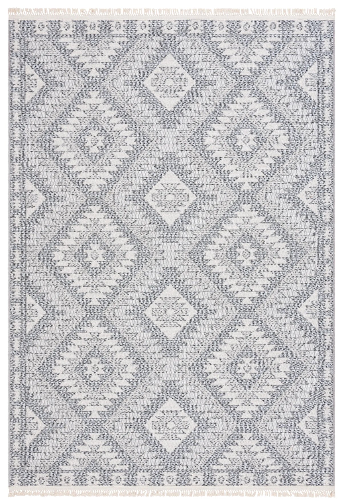 Safavieh Prairie 300 4'-0" x 6'-0" Rug in Grey / Ivory