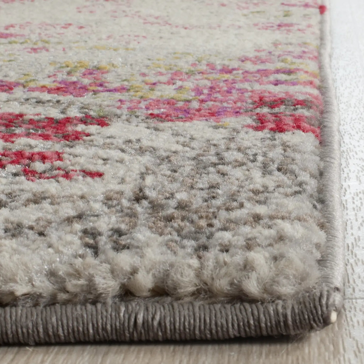 Safavieh Monaco 2'-2" x 12'-0" Rug in Ivory / Pink