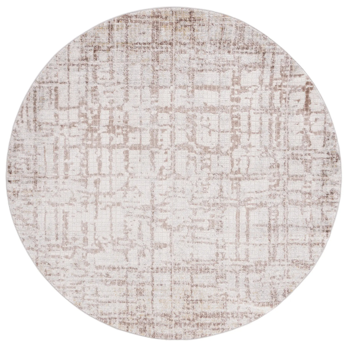 Safavieh Palma 6'-7" x 6'-7" Rug in Beige / Brown