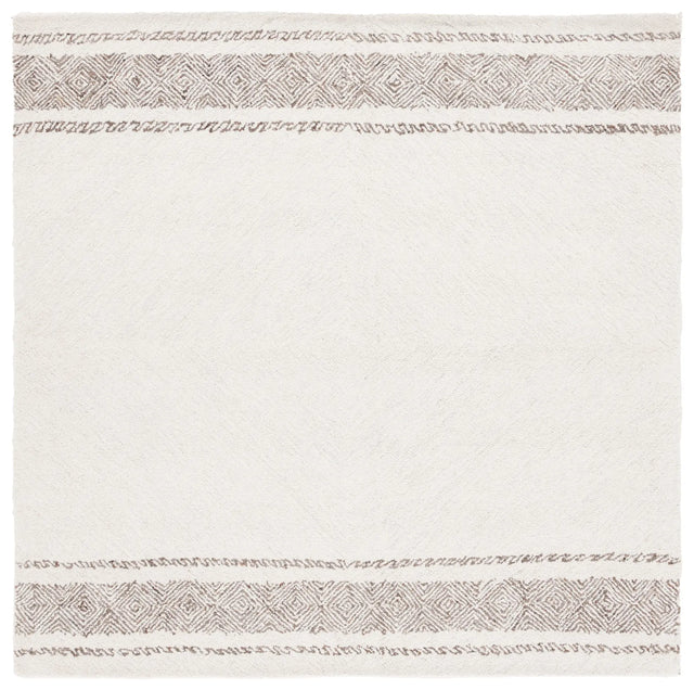 Safavieh Kenya 6'-0" x 6'-0" Rug in Ivory