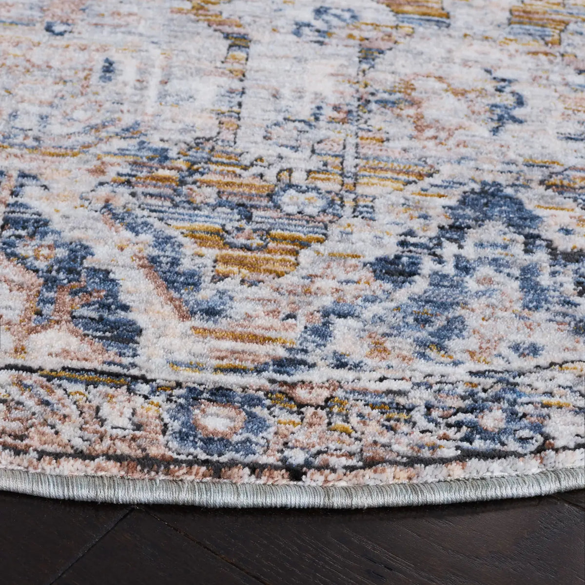 Safavieh Moondust 600 6'-0" x 6'-0" Rug in Grey / Blue
