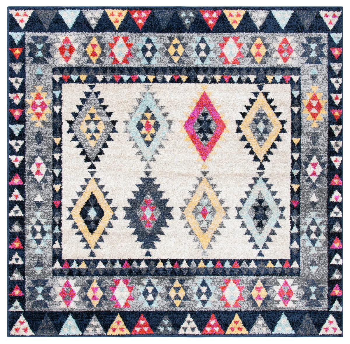 Safavieh Adirondack 6'-0" x 6'-0" Rug in Ivory / Grey