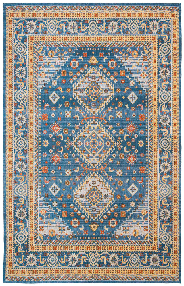 Safavieh Classic Vintage 5'-0" x 8'-0" Rug in Blue / Gold