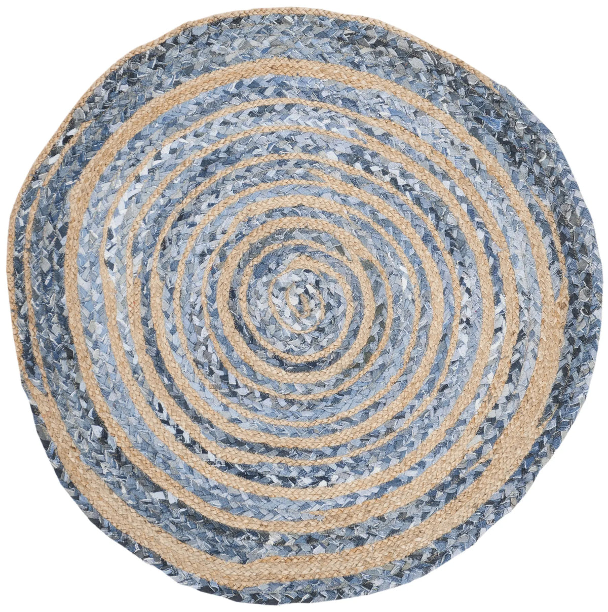 Safavieh Cape Cod 3'-0" x 3'-0" Rug in Blue / Natural