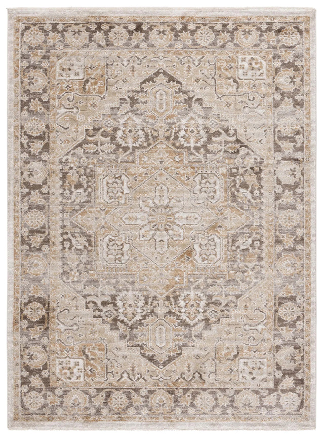 Safavieh Hazel 500 4'-0" x 6'-0" Rug in Gold / Brown