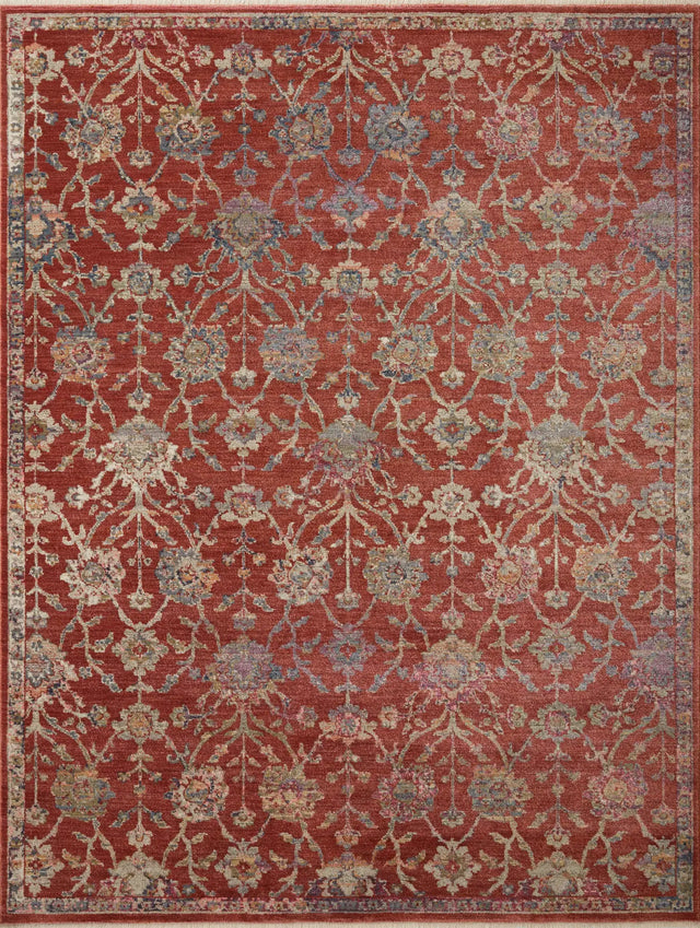 Loloi Giada Gia-05 Red/Multi Rugs - main flat