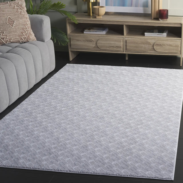 Safavieh Slate 700 4'-0" x 6'-0" Rug in Beige / Grey Ivory