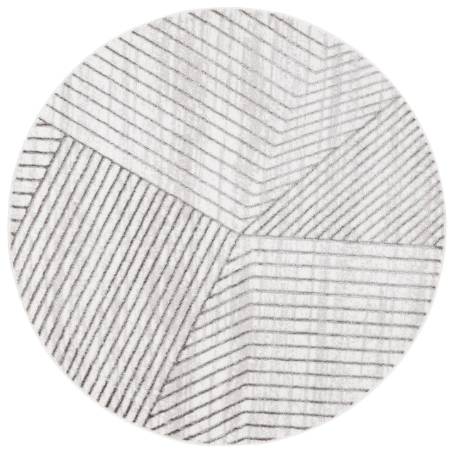 Safavieh Maya 6'-7" x 6'-7" Rug in Ivory / Grey