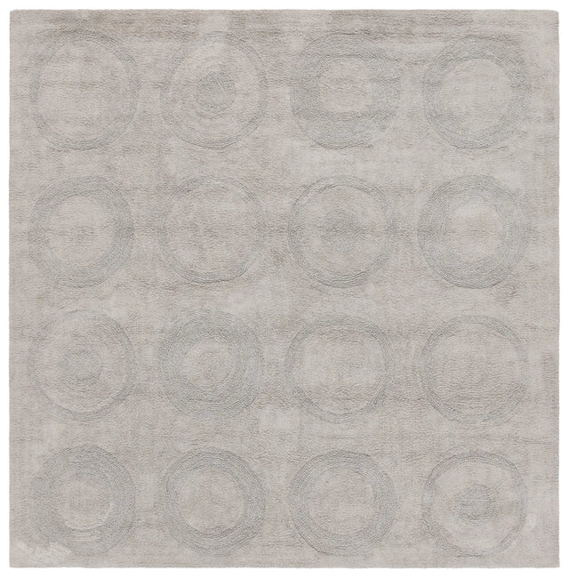 Safavieh Easy Care 6'-0" x 6'-0" Rug in Grey