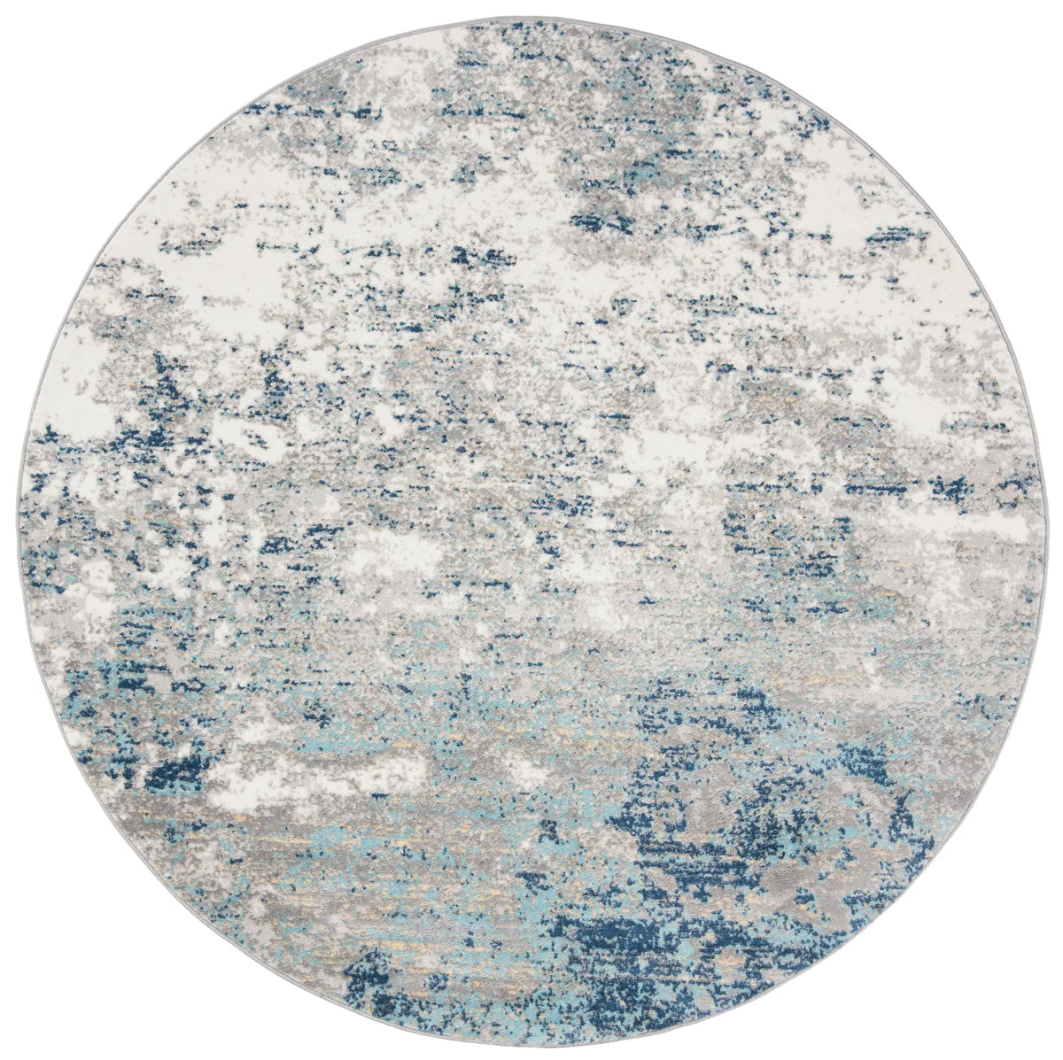 Safavieh Brentwood 10'-0" x 10'-0" Rug in Light Grey / Blue