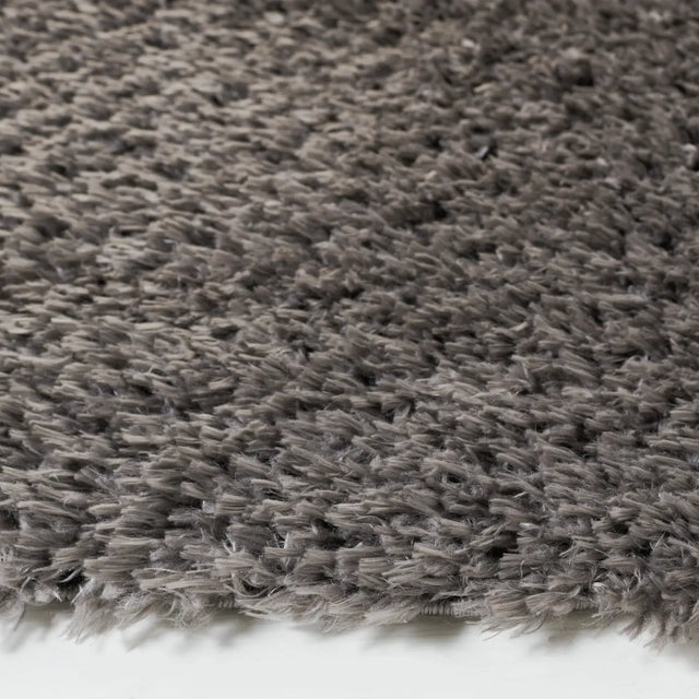 Safavieh Madrid Shag 200 6'-7" x 6'-7" Rug in Charcoal