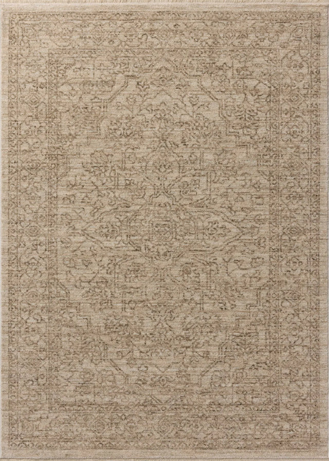 Loloi Newman NEW-01 Taupe / Bone Rug - main flat