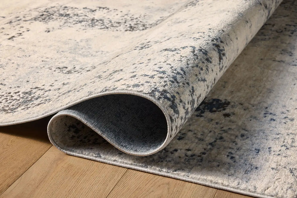 Loloi Teagan Tea-07 Natural/Denim Rugs - pile height