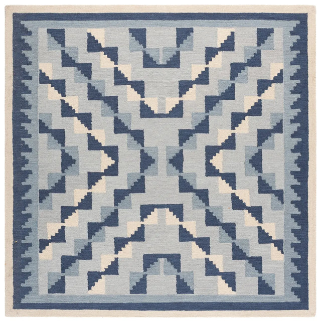 Safavieh Kenya 7'-0" x 7'-0" Rug in Blue / Ivory