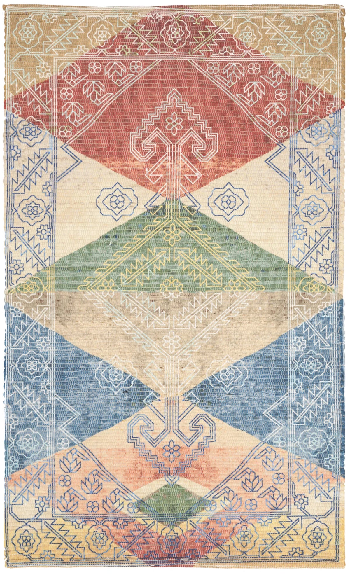Safavieh Saffron 3'-0" x 5'-0" Rug in Multi