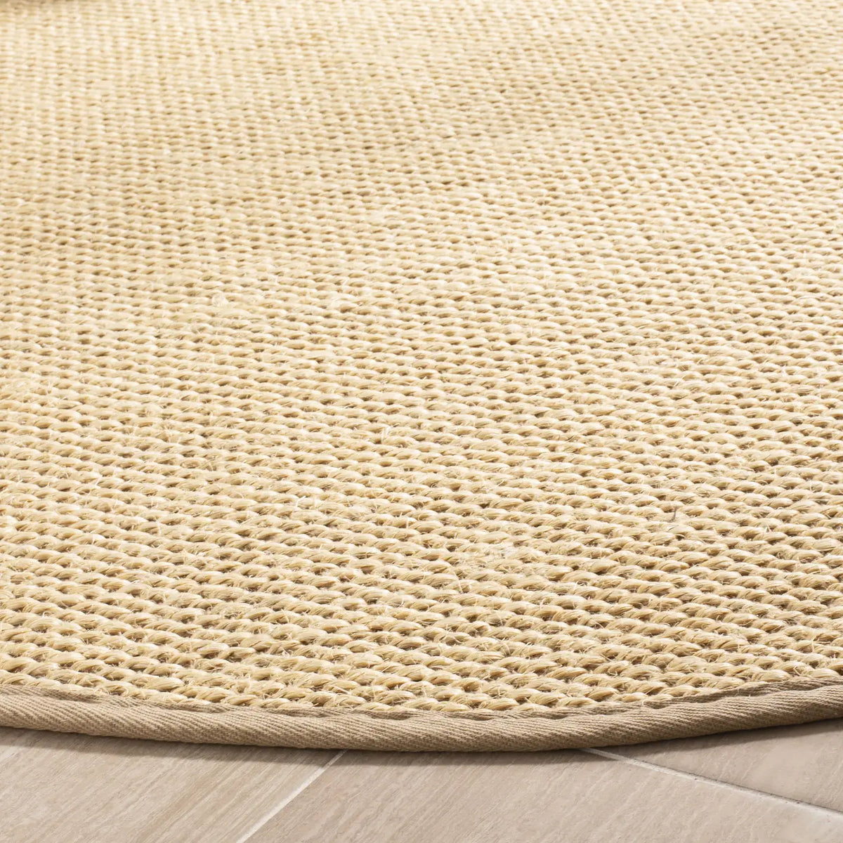 Safavieh Natural Fiber 6'-0" x 6'-0" Rug in Ivory / Beige