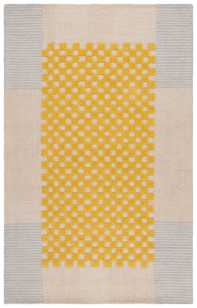 Safavieh Genre 4'-0" x 6'-0" Rug in Gold / Beige
