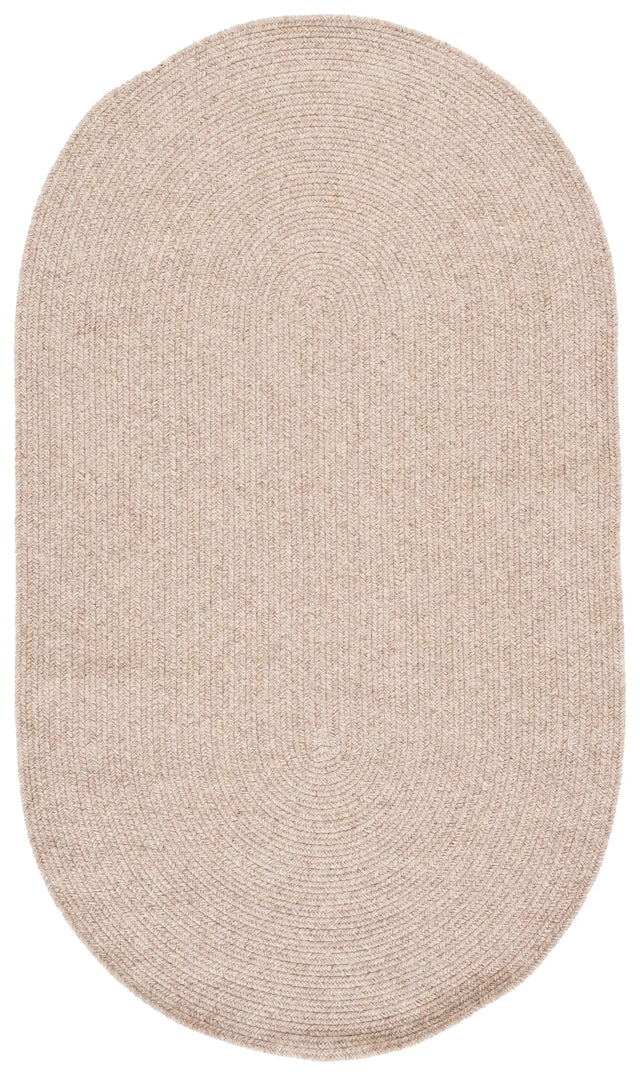 Safavieh Braided Fine Wool 3'-0" x 5'-0" Rug in Brown
