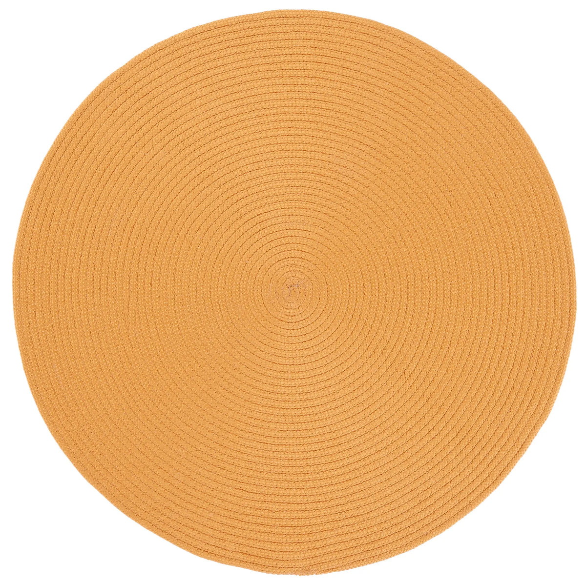 Safavieh Braided 3'-0" x 3'-0" Rug in Mustard