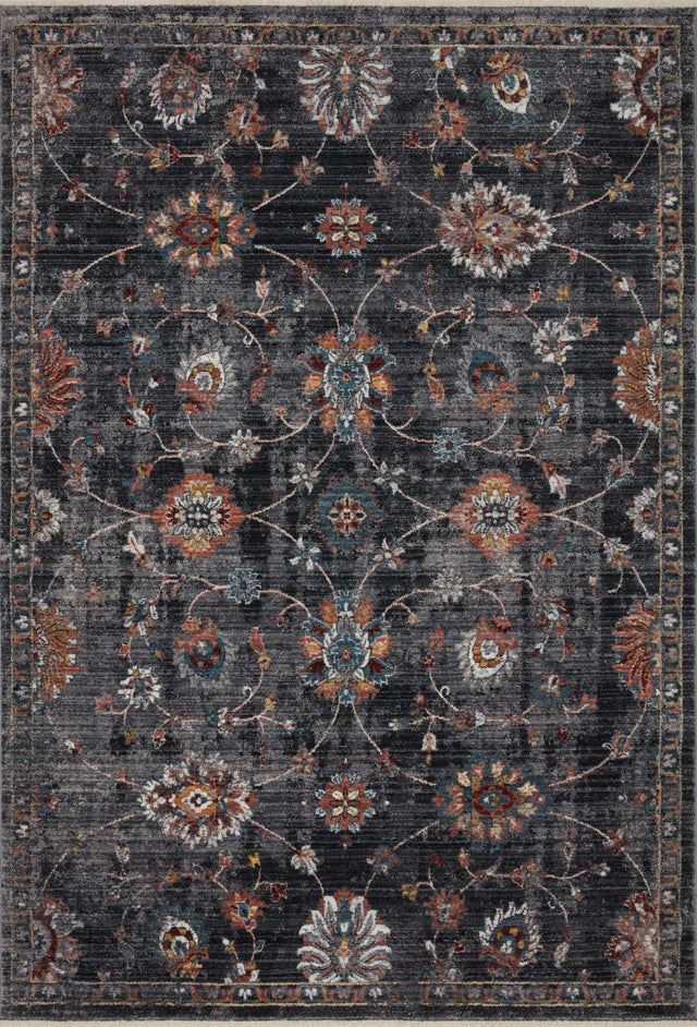 Loloi Samra Sam-08 Charcoal/Multi Rugs - main flat