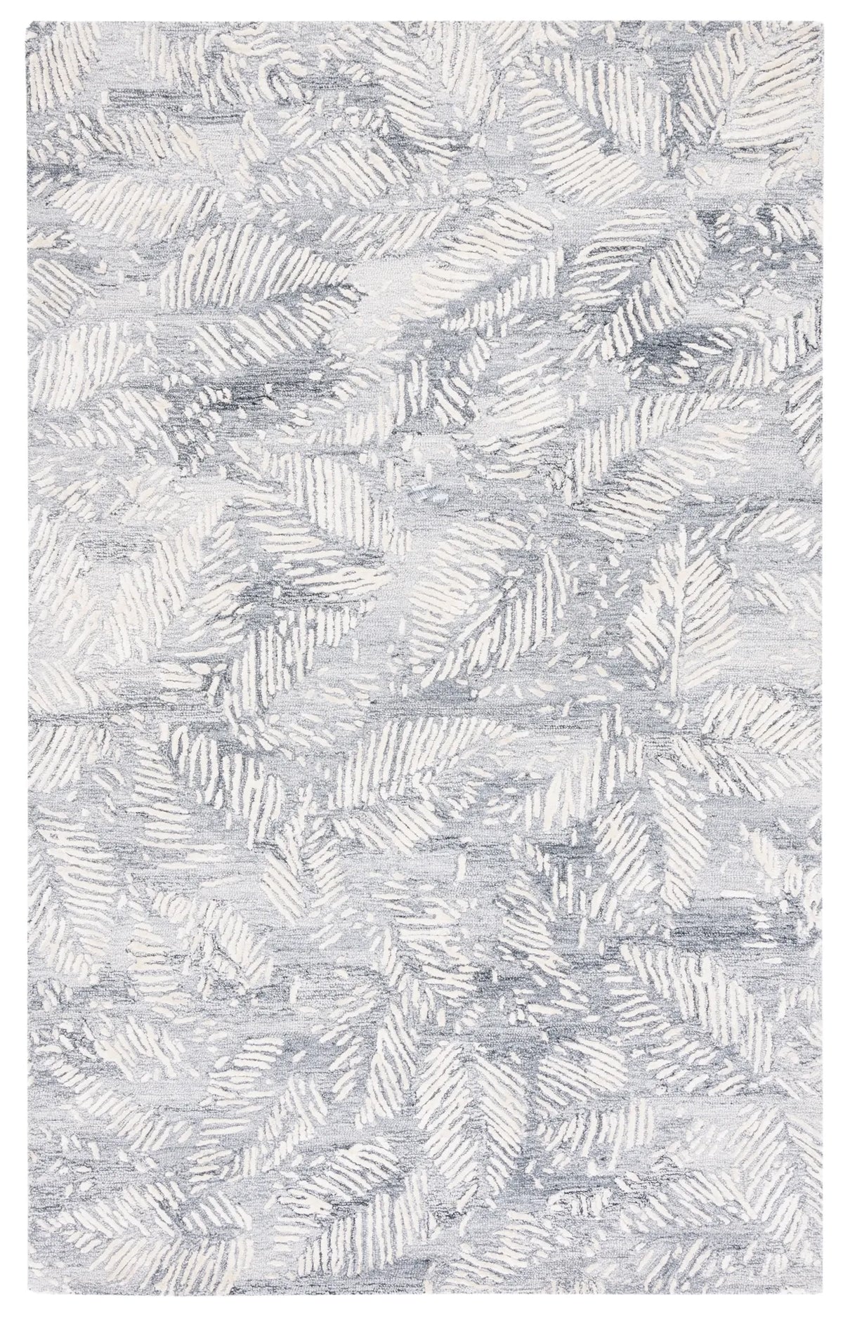 Safavieh Glamour 4'-0" x 6'-0" Rug in Grey / Ivory