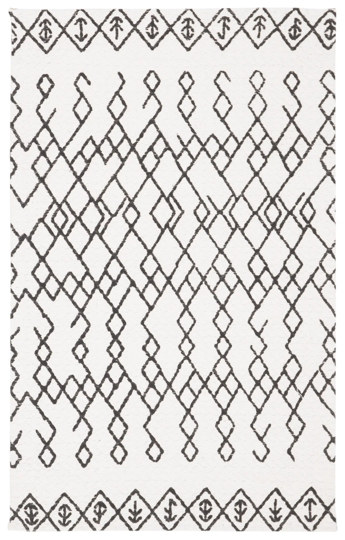 Safavieh Cedar Brook 2'-6" x 4'-0" Rug in Ivory / Black