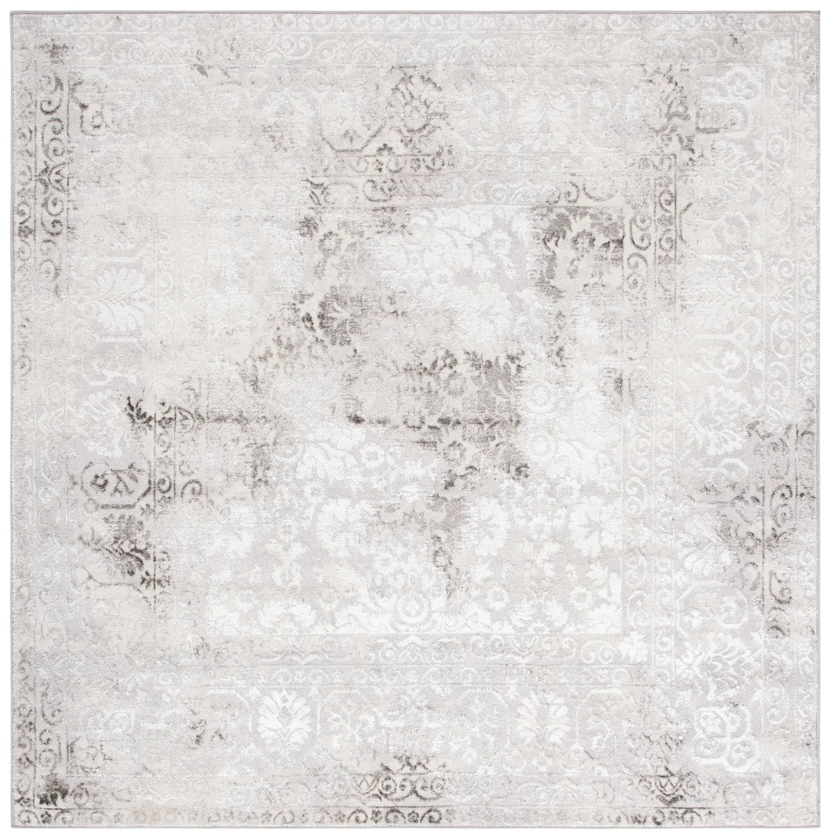 Safavieh Orchard 6'-7" x 6'-7" Rug in Grey / Light Grey