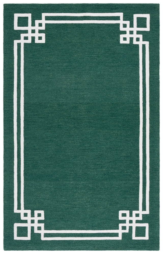 Safavieh Martha Stewart 4'-0" x 6'-0" Rug in Green / Ivory